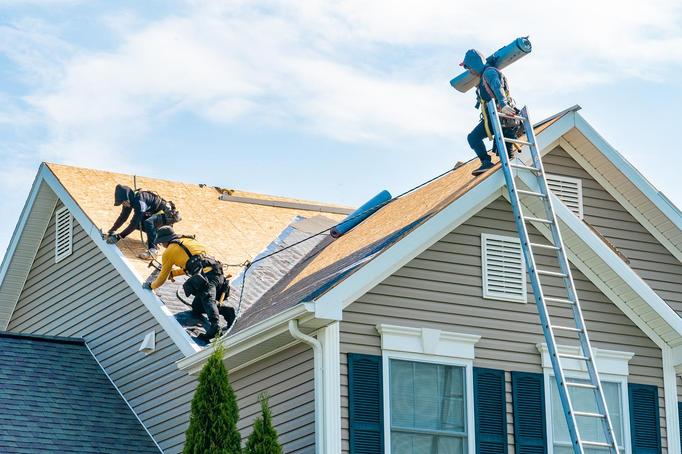 A finished roof in Syracuse, NY